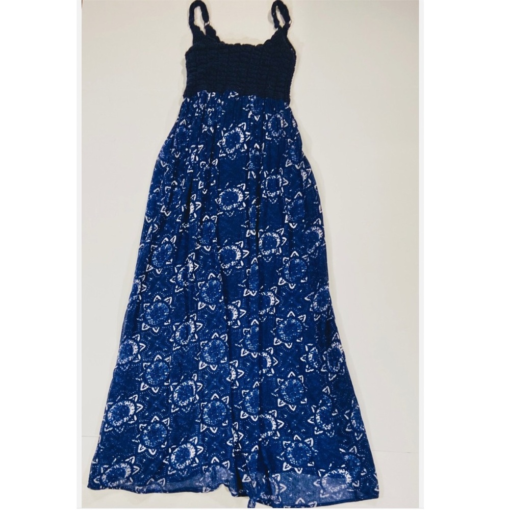 John Robshaw Lucky Brand Crochet Maxi Dress - Picture 2 of 10